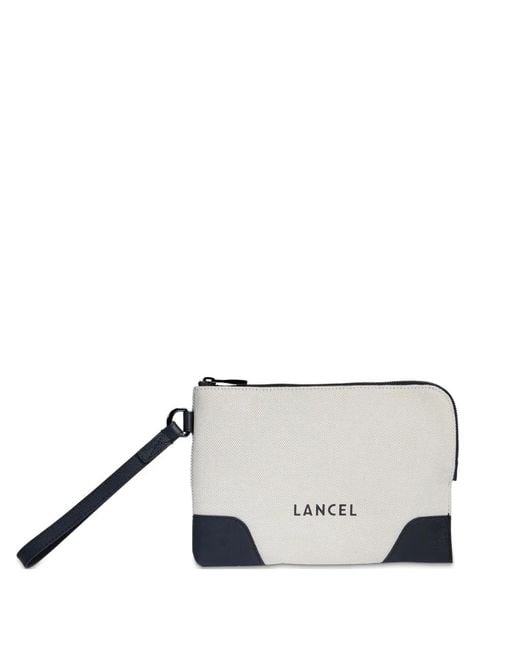 Pouch Charlie di Lancel in Metallic da Uomo