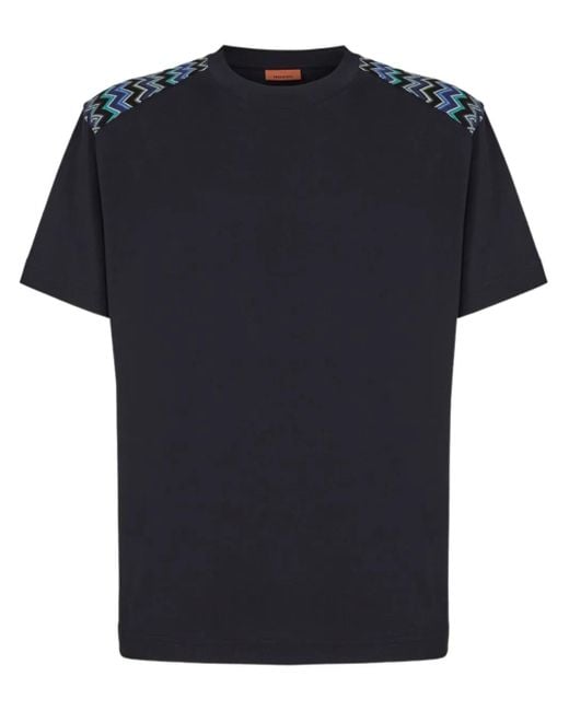 メンズ Missoni ショートスリーブ Tシャツ Black