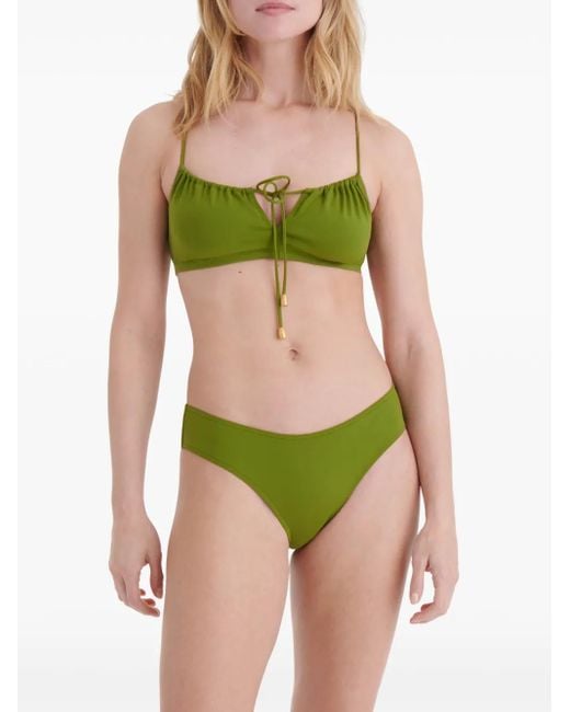 Eres Lava Bikinislip in het Green