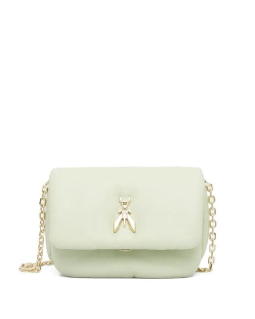 Patrizia Pepe White Fly Puffy Cross Body Bag