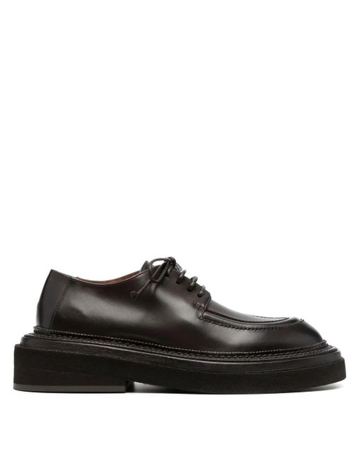 Marsèll Black Chunky-Sole Lace Up Shoes