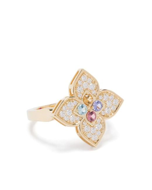 Bague Venetian Princess En 18Ct Sertie De Pierres Roberto Coin en coloris Metallic