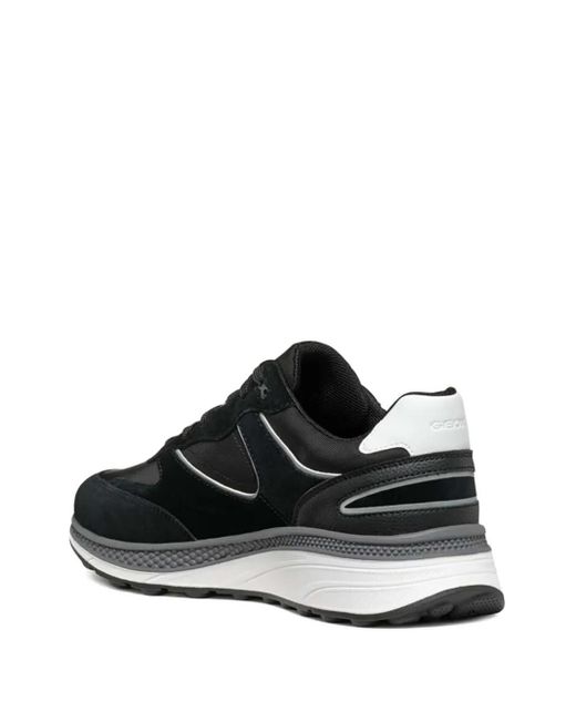 Geox Black Spherica Actif X1 Abx Sneakers for men