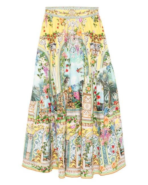 Camilla White Tales Of Topkapi Palace Skirt