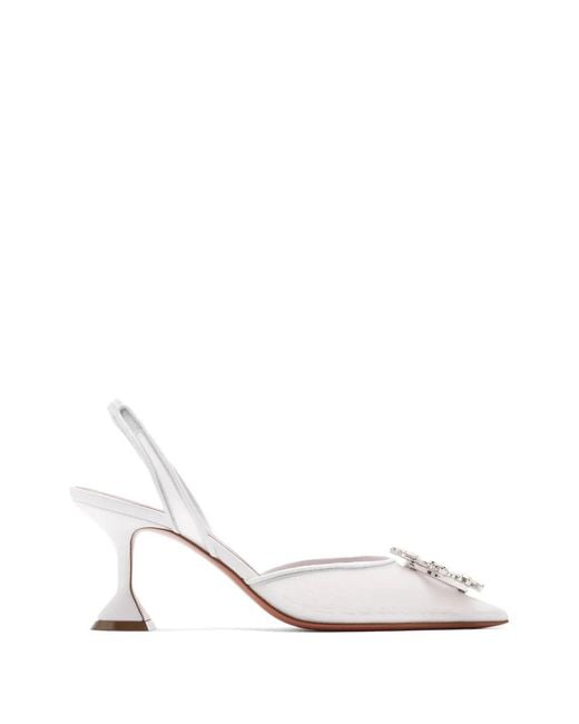 AMINA MUADDI White Begum Pumps
