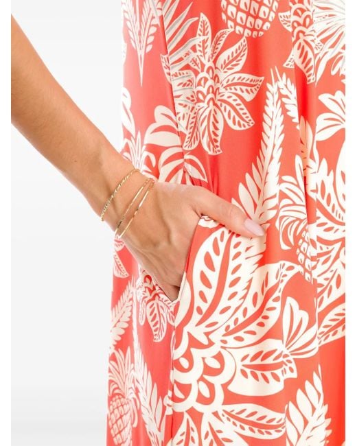 Lygia & Nanny Isis Jurk in het Red