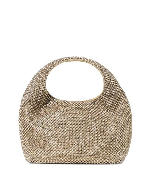 Loeffler Randall Metallic Magnetic-Fastening Mini Tote Bag