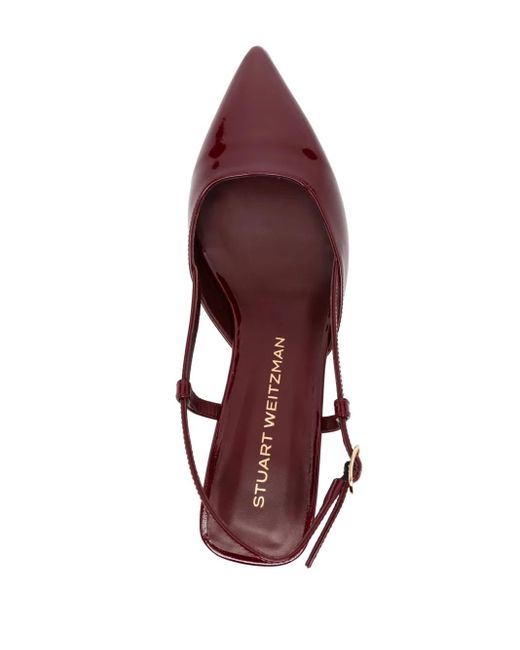 Stuart Weitzman Red 60Mm Vinnie Pumps