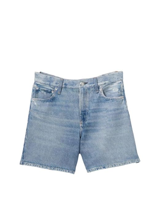 Rag & Bone Blue Miramar Kaia Shorts