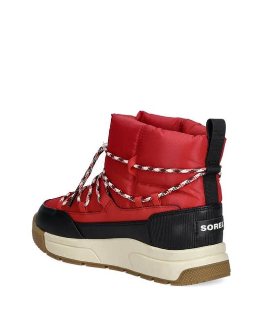 Sorel Red Whitney Iii Waterproof Bootie