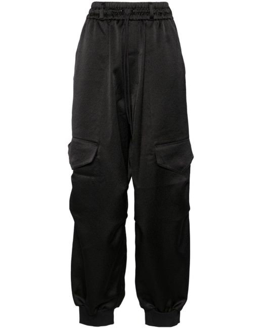 Pantalon cargo Tech Y-3 en coloris Black