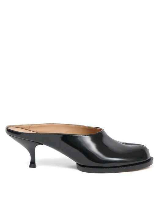 Maison Margiela Black Tabi City Evening Mules
