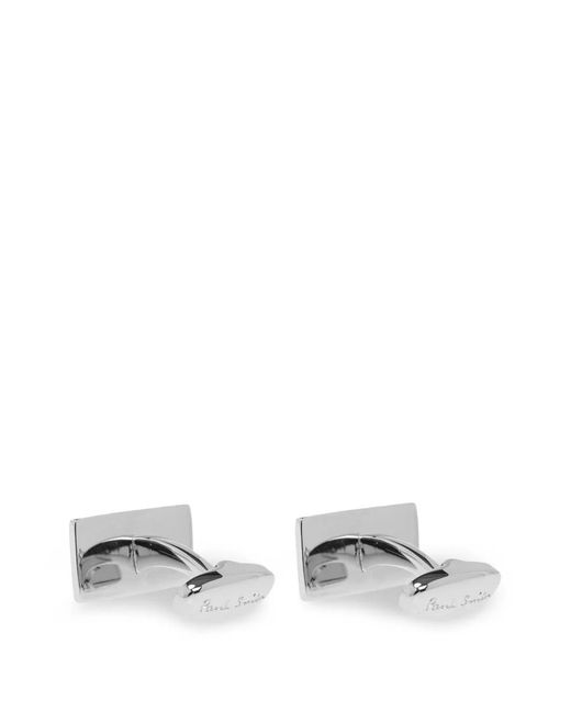 Paul Smith White Airmail Cufflinks for men