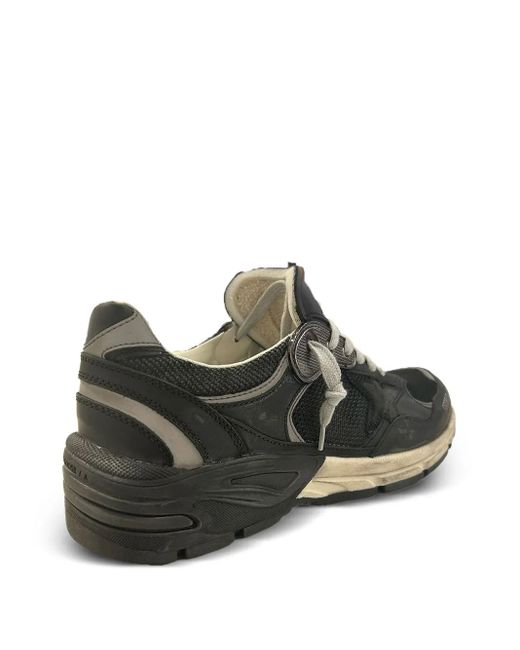 Golden Goose Deluxe Brand Black Running Dad Star-Detail Sneakers