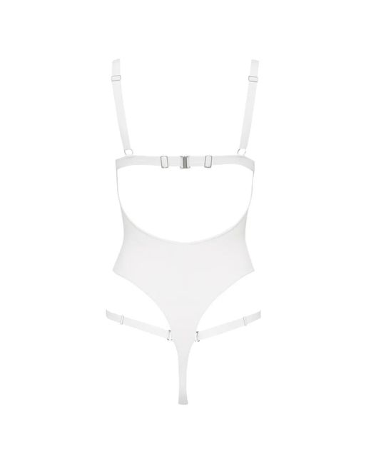 Maison Close White Fatale One-Piece Swimsuit