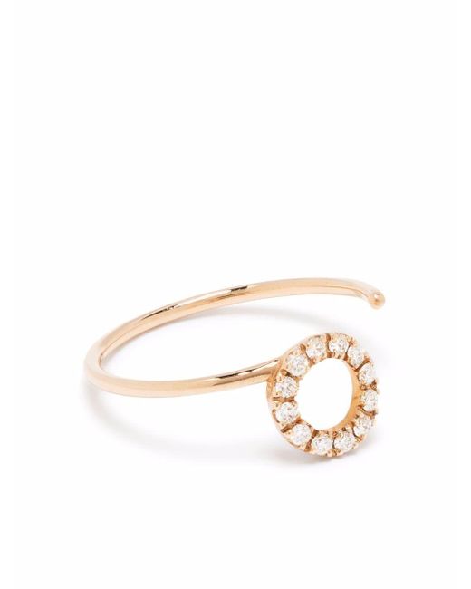 COURBET Synthetic 18kt Recycled Rose Gold O2 Laboratory-grown Diamond ...