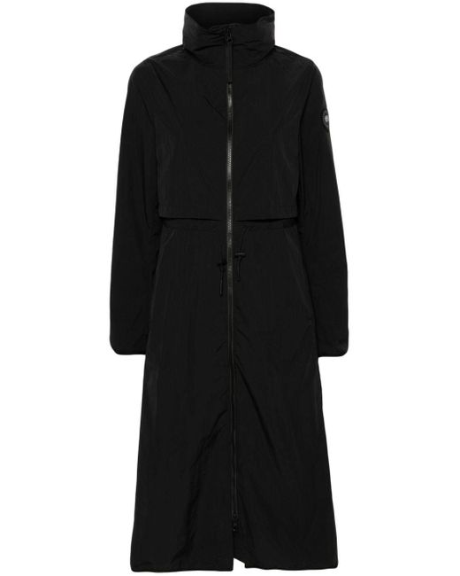 Canada Goose Black Sinclair Acclimaluxe Maxi Raincoat - Women's - Polyamide/polyester