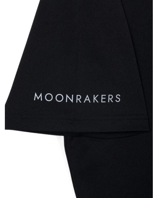 Mastermind Japan Black Logo-Print Moonrakers T-Shirt for men