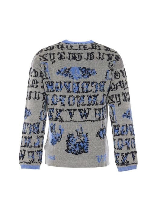 Vivienne Westwood Pull Lily À Col Rond in Blue | Lyst