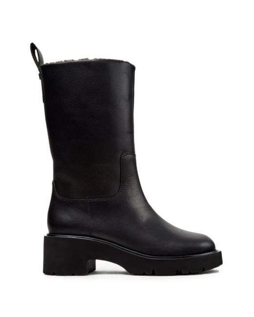 Camper Black Milah Leather Boots