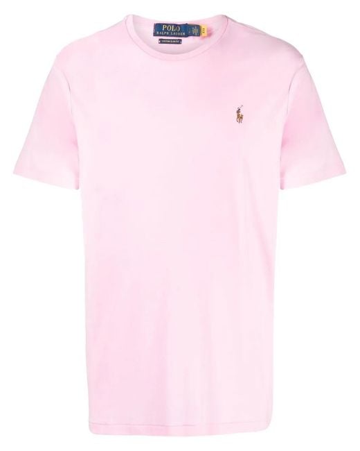 Polo Ralph Lauren Pink T-shirts And Polos for men