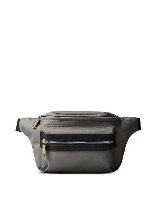 Calvin Klein Black Zip-Up Belt Bag for men
