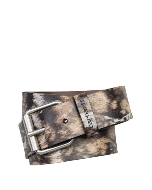 Carhartt Gray Wild Dog-Pattern Belt