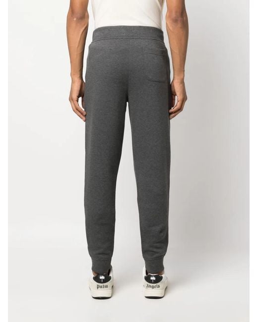 Polo Ralph Lauren Gray Polo Pony-Embroidered Track Pants for men