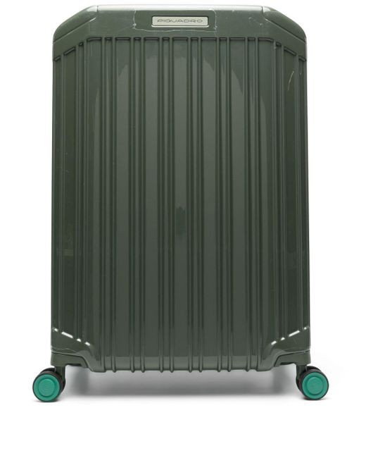Piquadro Green Medium Four-wheels Suitcase for men