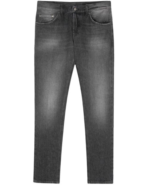 Dondup Mius Slim-Fit-Jeans in Gray für Herren
