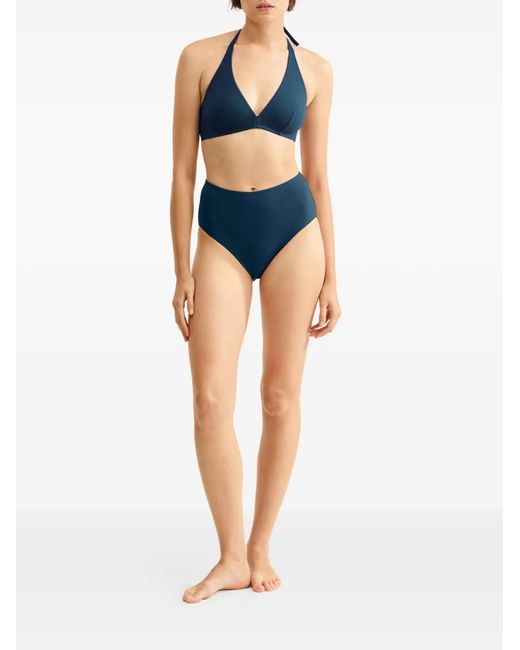 Eres Blue Remember High-Waisted Bikini Bottoms