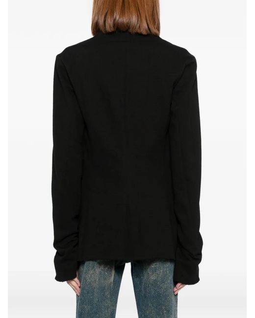 Ma+ Black Double-Layered Jacket