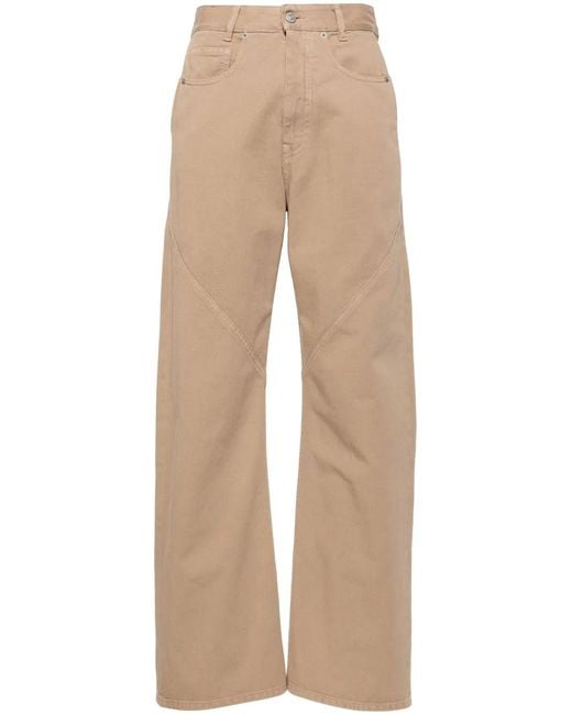 MM6 by Maison Margiela Natural 5-Pocket Jeans