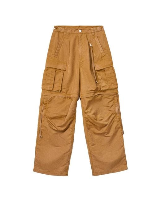 CAMPERLAB White Cargo-Pockets Trousers