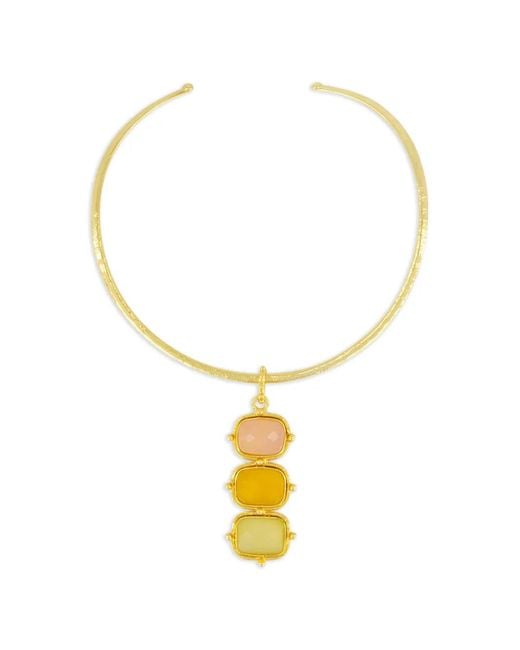Sylvia Toledano White Collier Medicis