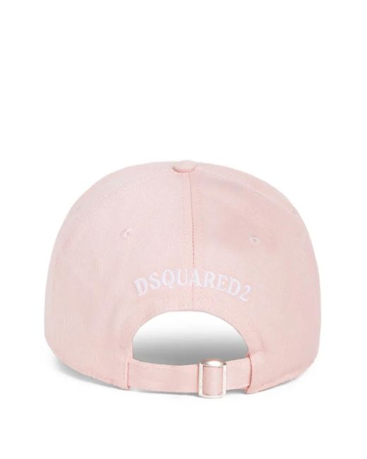 DSquared² Pink Vaquera Baseball Cap