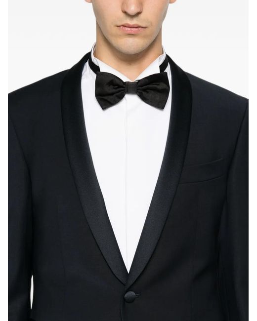 Carlo Pignatelli Blue Shawl-Lapel Single-Breasted Suit for men
