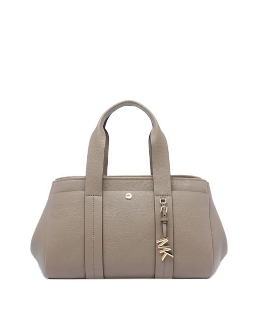 MICHAEL Michael Kors Gray Handtasche aus Leder