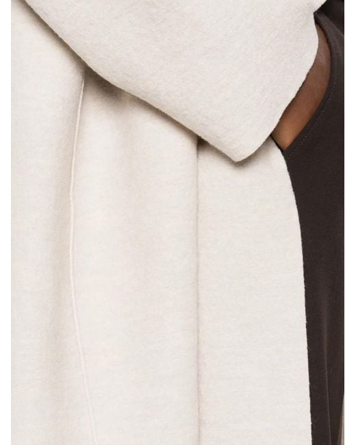 Cappotto Con Bottoni di Harris Wharf London in White