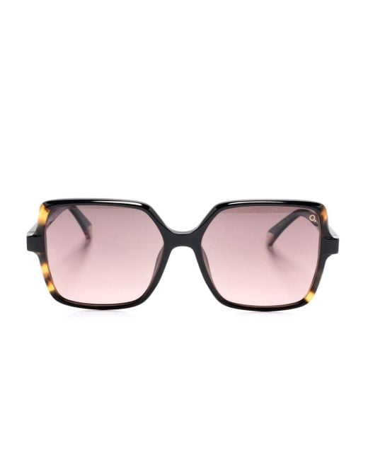 Gafas de sol Lessep con montura cuadrada Etnia Barcelona de color Pink