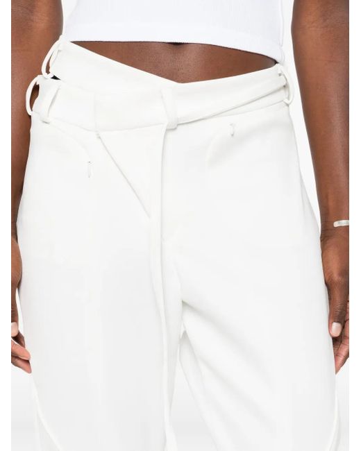 OTTOLINGER White Contrast-Panel Trousers