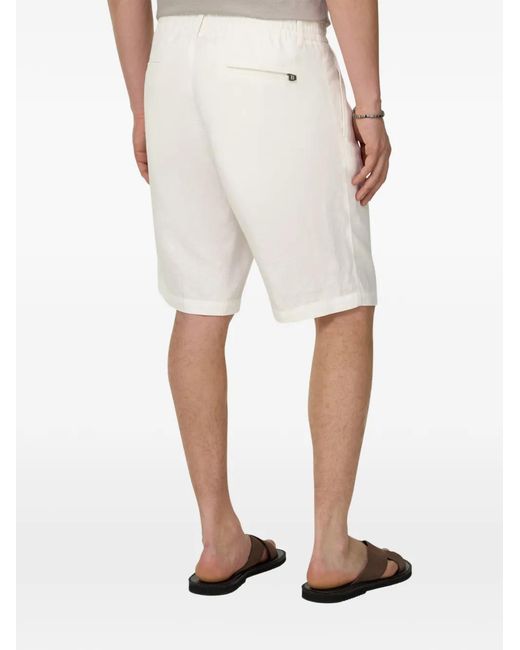 Boggi White Bermudas for men