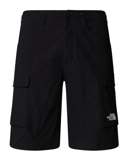 The North Face Black Exploration Cargo Shorts
