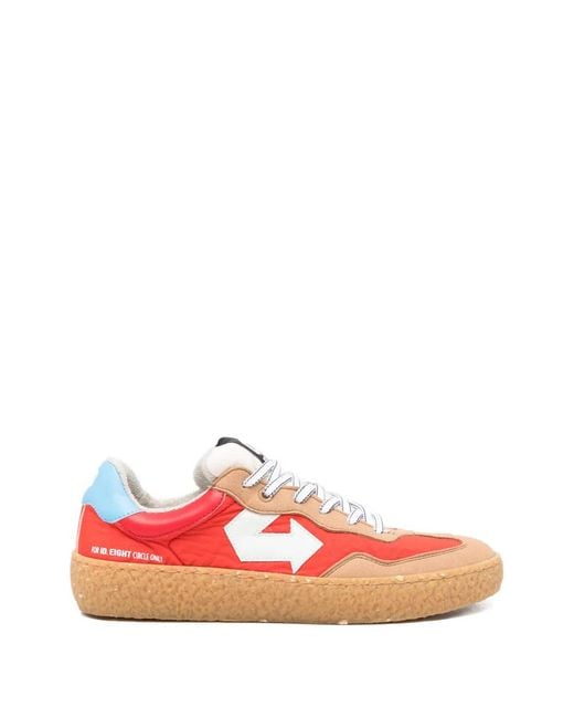 ID EIGHT Pink Baskets À Patch Logo for men