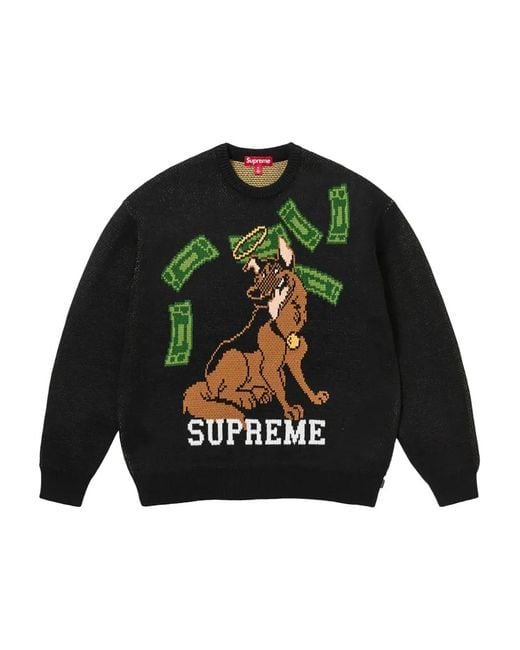 トップス Supreme All Dogs Go To Heaven Sweater L Supreme All Dogs Go To Heaven Sweater White Men's - FW25 - US