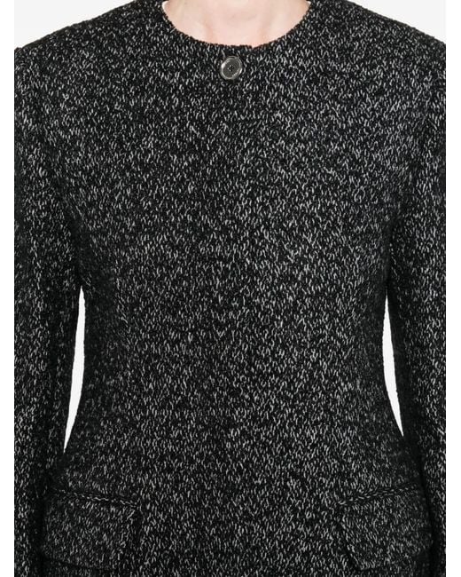 Totême Black Wool Blazer Jacket