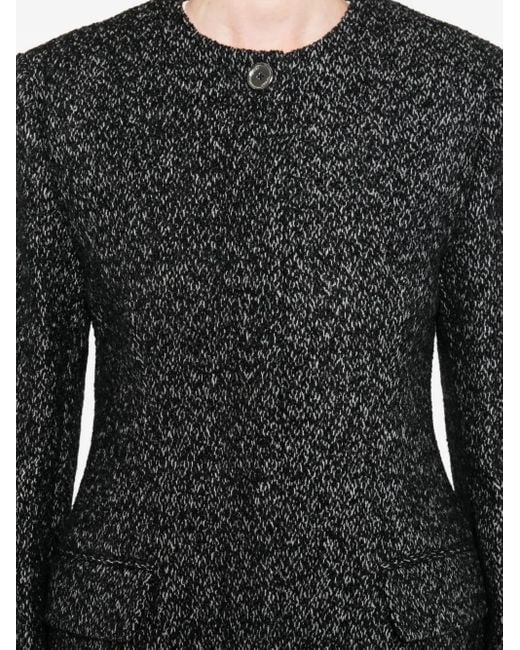 Totême  Black Melierte Jacke