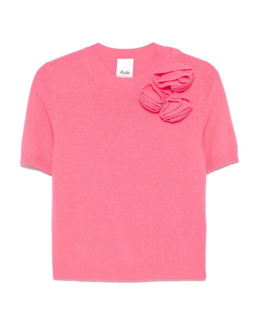 Haut À Fleurs Allude en coloris Pink