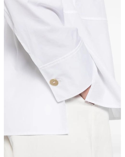 Max Mara White Button Shirt