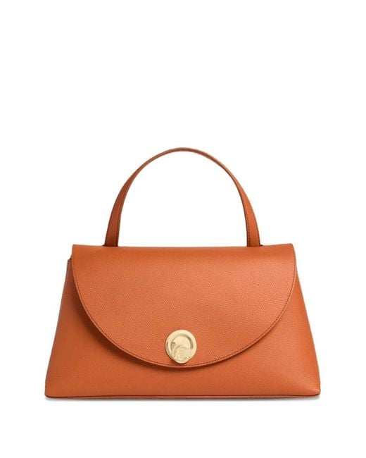 Coccinelle Brown Medium Nikla Leather Tote Bag